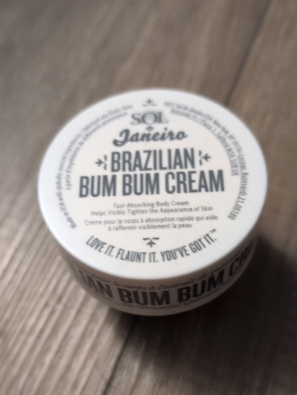 Sol de Janeiro Brazilian Bum Bum Cream - Cream White Jar